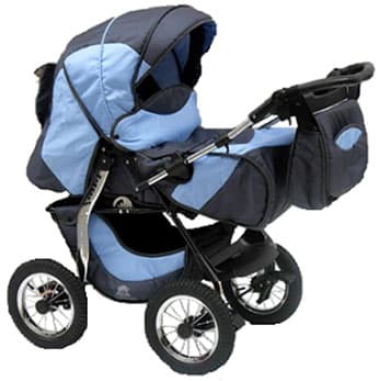 Anmar Duo Kolica Mirage Dark Blue