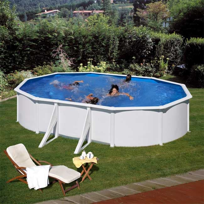 Montažni Ugradni Bazen PontAqua White 6.1 x 3.75 x 1.2 m