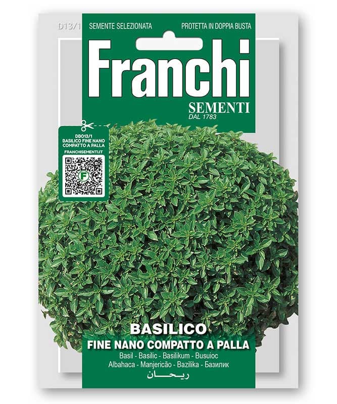 Seme 5 kesica Bosiljak sitnolisni Franchi Sementi Virimax