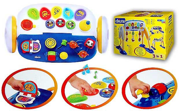 Chicco baby gimnastika, deluxe 3u1 (654082)