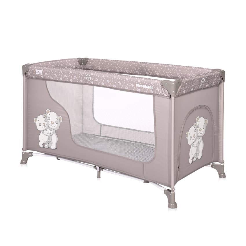 Lorelli Prenosivi krevetac za bebe Moonlight 1 nivo String hug 10080392155