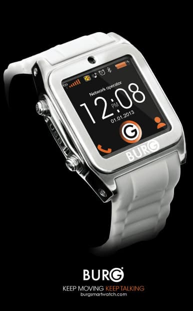 Pametni Sat Mobilni Telefon Burg Hong Kong 15 White