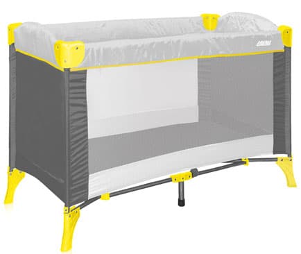 Bertoni Krevetac za bebe Arena1 Cars Grey 10080111306