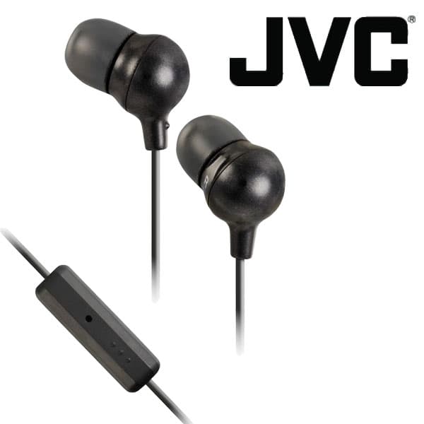 JVC Marshmallow Hands Free slušalice od memorijske pene JVC HA-FR36 crne