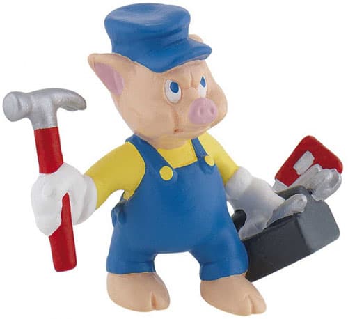 Bullyland Disney Figurica Tri praseta - Treće prase