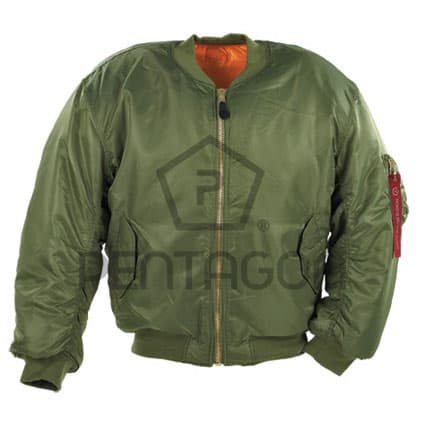 Jakna Pentagon S.A. MA1 Flight Jacket Κ03002 zelena M
