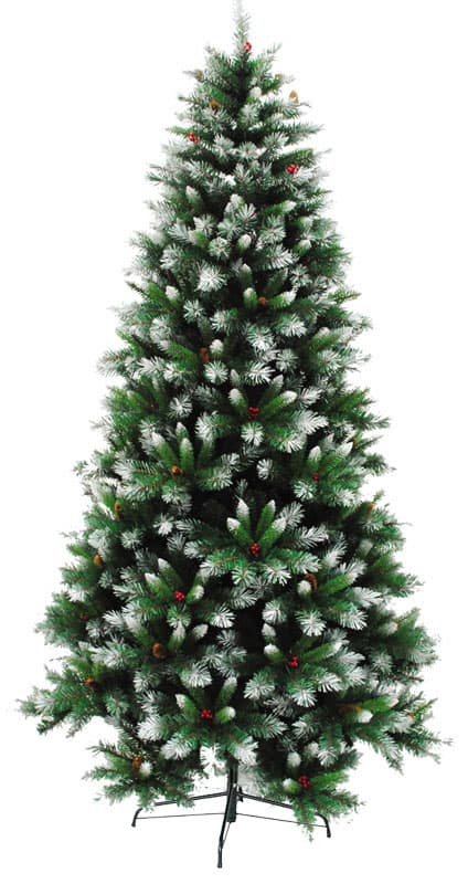 Novogodišnja Veštačka Jelka Sa Snežnim Vrhovima Snowy  180 cm