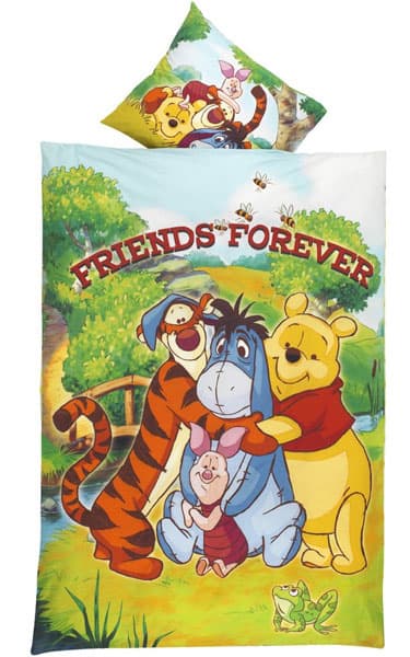 Dečija posteljina Winnie the Pooh Friends forever
