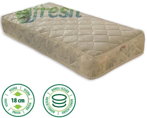 Dečiji dušek sa jezgrom od pene Teddy 130x70x18