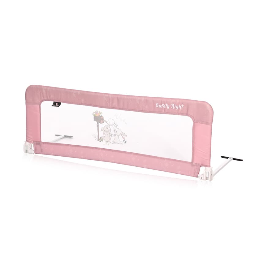 Lorelli Zaštitna ogradica za krevet Safety Night Beige rose rabbits 10180032153