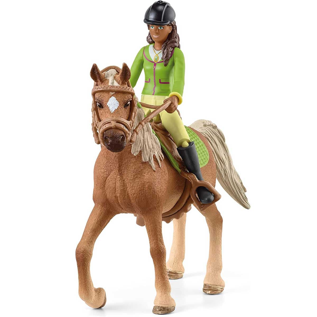 Schleich® Horse Club figure Konj sa jahačem - Sarah and Mystery 42542