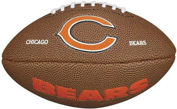 Wilson mini lopta za američki fudbal NFL Mini Chicago Bears WTF1533XBCH