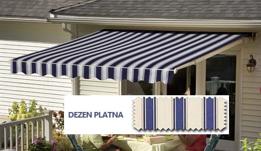 Tenda za zid ili plafon 295x200cm Homey stripes