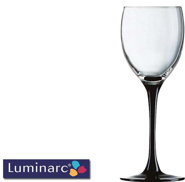 Luminarc Domino Black čaše za vino 25cl 4kom. 115005