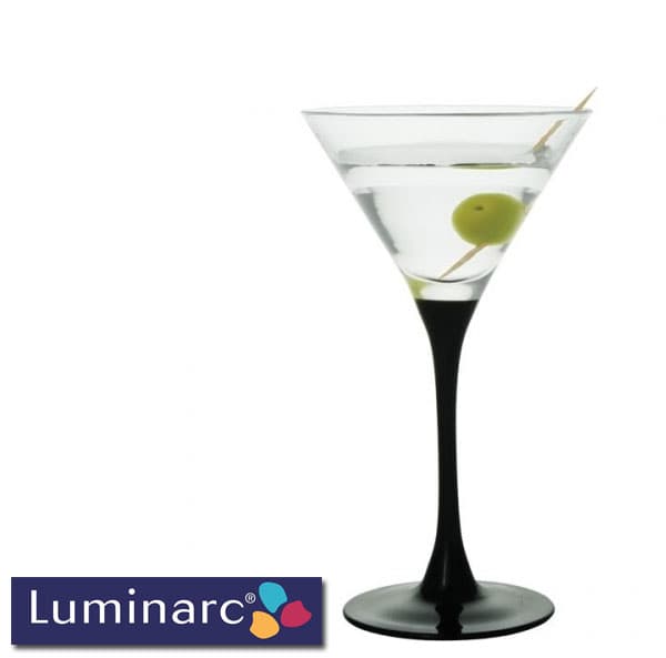Luminarc Domino Black čaše za koktele 14cl 4kom. E9486 115006