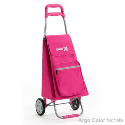Torba za pijacu i kupovinu sa točkićima Gimi Argo Fuchsia 112028