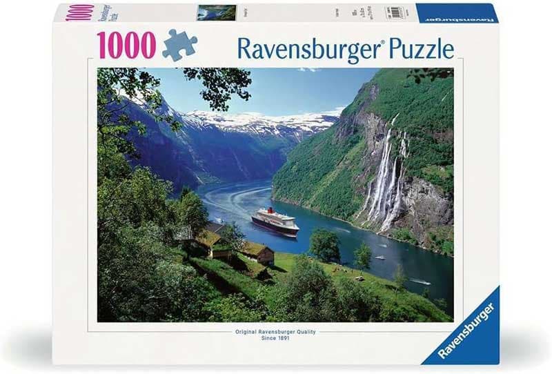 Puzzle 1000 delova Norveški fjord Ravensburger 12000475