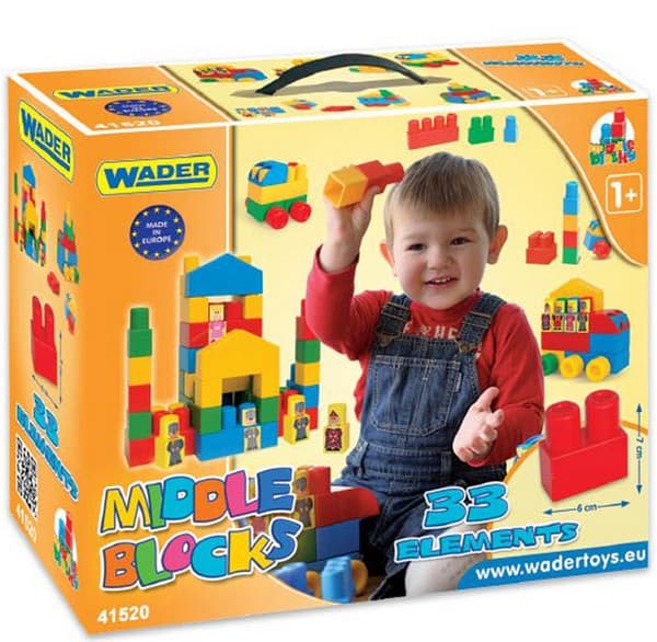 Kocke u kutiji 33 dela Wader Midi 41520