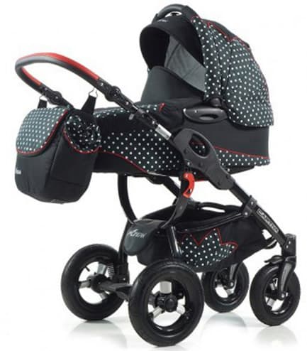 Tako Kolica za bebe Captiva 3u1 Set Polka Dots 02