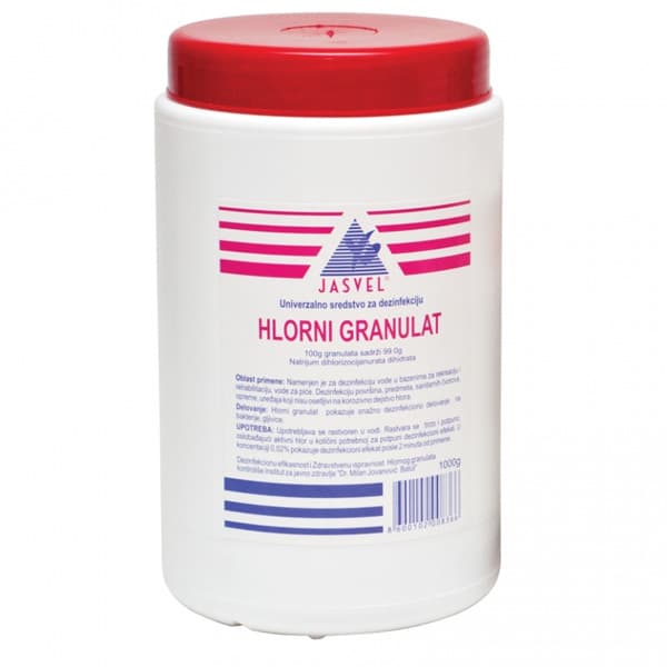Hlorni granulat 1kg 0183874