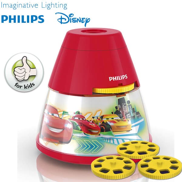 Lampa projektor Philips Disney Cars 71769/32/16