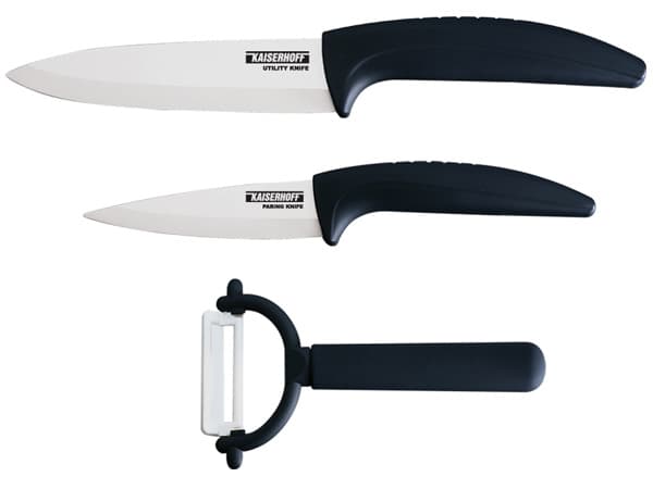 Bergner KaiserHoff Keramički nož - Set od 3 kom KH-9438