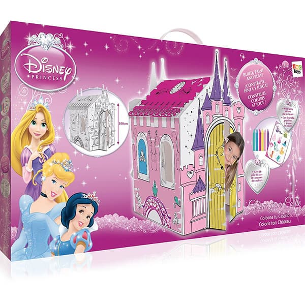 IMCToys Disney Princess - Sagradi i oboj svoj dvorac IM210943