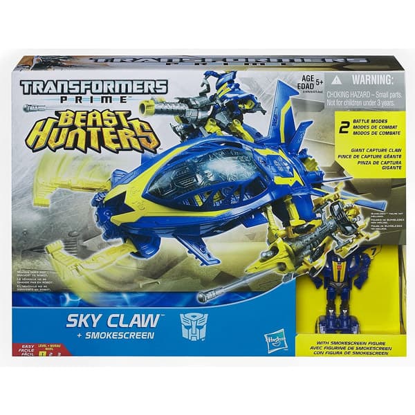 Hasbro Transformers Figura Prime Beast Hunters Sky Claw A1975
