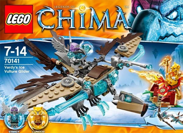 LEGO® Chima kocke Vardys Ice Vulture Glider LE70141