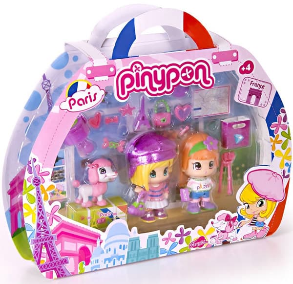 Pinypon lutkice na putovanju u Pariz FMZ7350