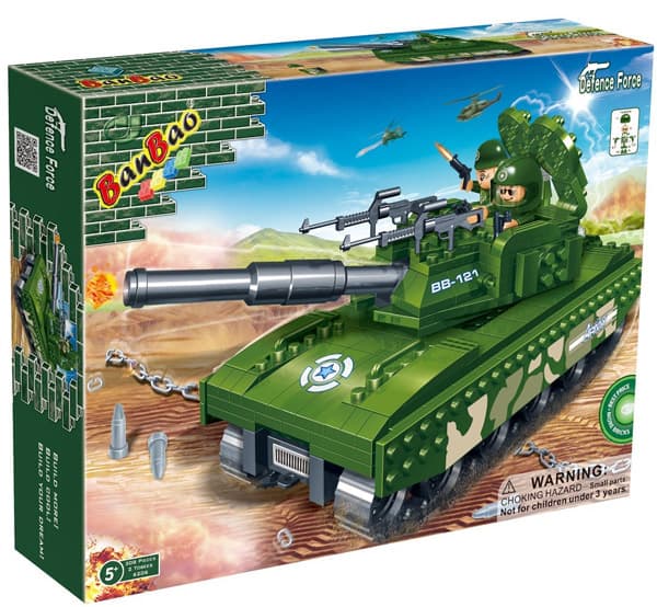 BanBao kocke Tenk 6206