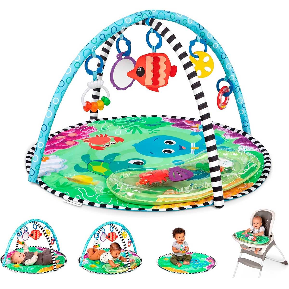 Baby Einstein™ Gimnastika za bebe sa vodenim jastukom Morski radoznalci 12807