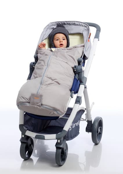 Bertoni Lorelli Zimska navlaka - footmuff za kolica - grey