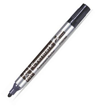 Permanent marker Evermark PY237800 obli vrh 2.5 mm crna 12 komada 08MB03B