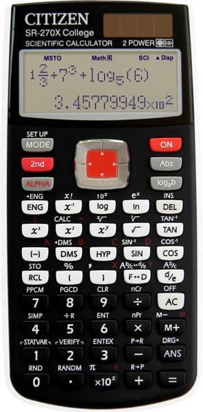 Tehnički kalkulator Citizen SR-270X College dvoredni displej 05DGC270XB