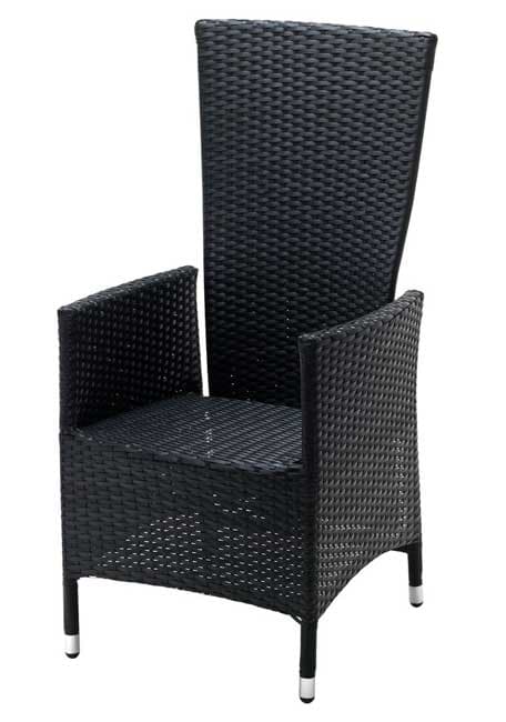 Baštenska stolica Cray Black