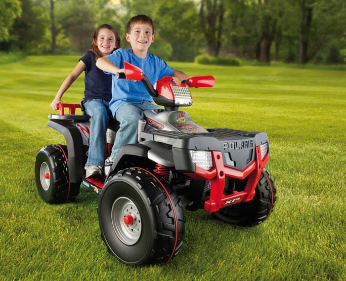 Peg Perego Kvad motor dvosed na akumulator Polaris Sportsman 850 Silver IGOD05180