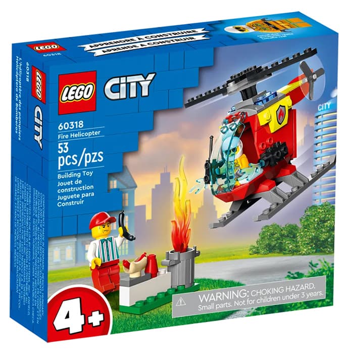 LEGO® City Kocke Vatrogasni helikopter 60318