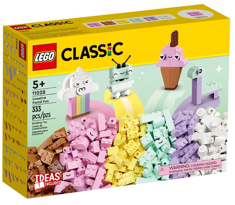 LEGO® Classic Kocke Kreativna pastelna zabava 11028