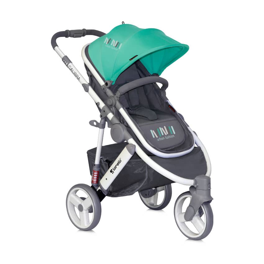 Bertoni Lorelli 2u1 Kolica Calibra Grey&Green