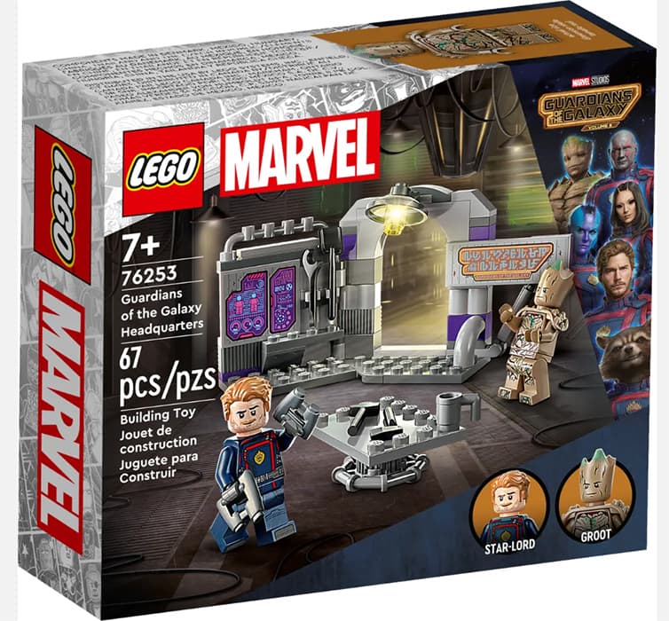 LEGO® Kocke Marvel Čuvari galaksije - Štab 76253