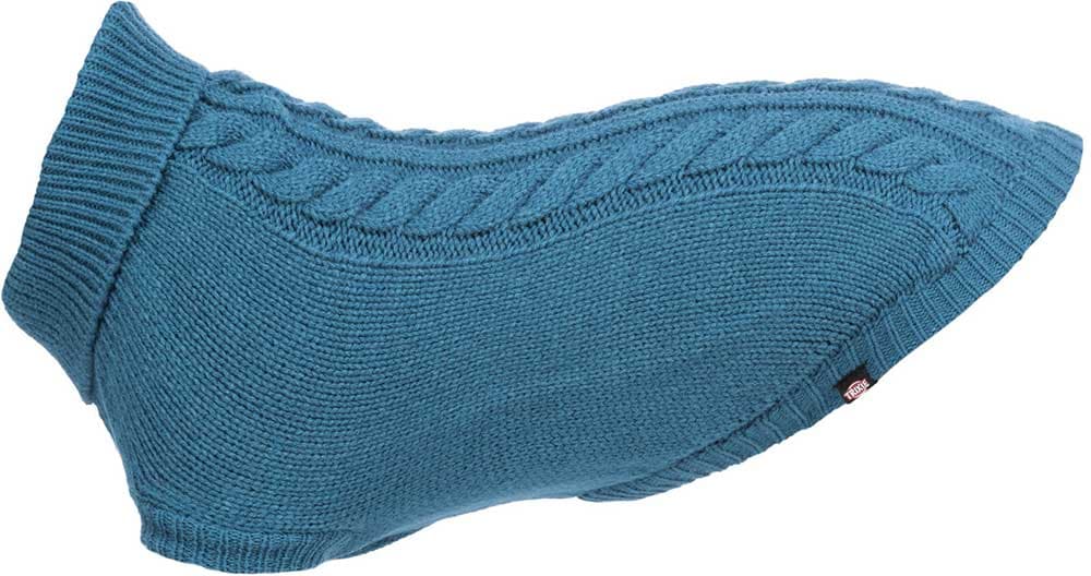 Džemper za pse Kenton blue leđa 30cm Trixie 680062