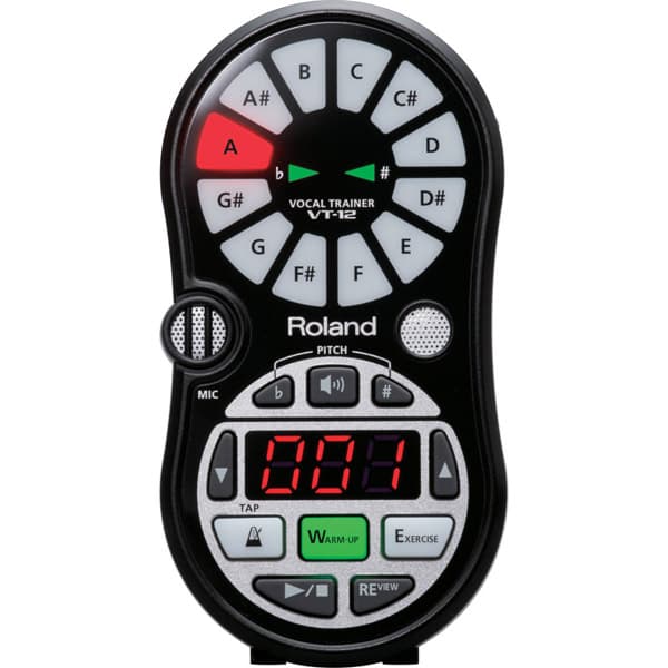 Roland VT-12 Vocal Trainer uređaj za praćenje tonaliteta glasa tokom pevanja crni 703410