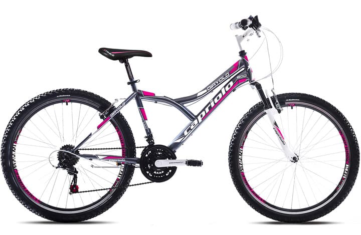 Bicikl Capriolo Diavolo 600 FS 26/18HT sivo pink 914312-19