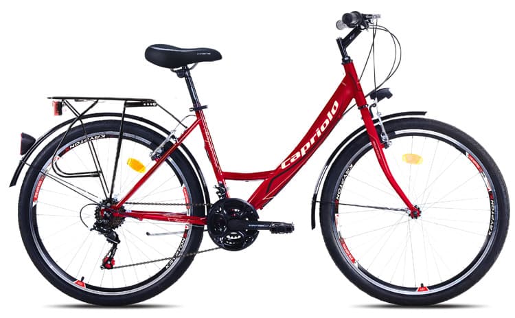 Bicikl Capriolo Metropolis Lady 26/18HT crvena 914403-19