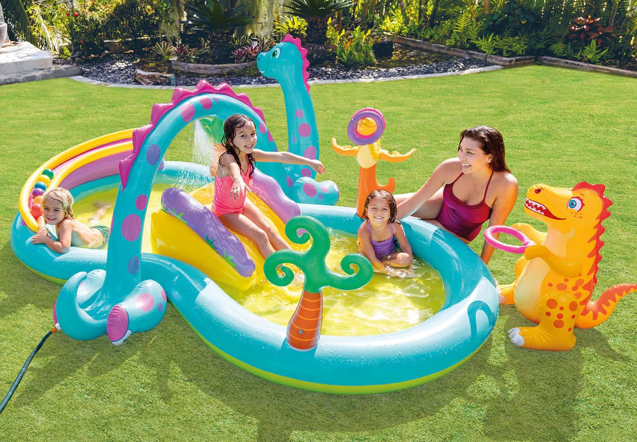 Intex 57135 - Vodena Igraonica DinoLand 302x229x112cm