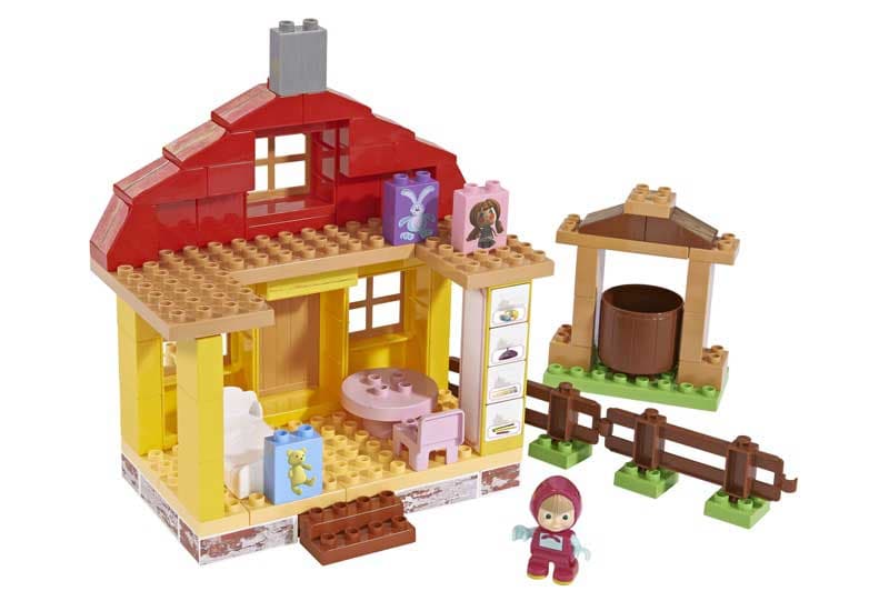 Play Big Kocke Maša i Medved - Mašina kuća SB57096