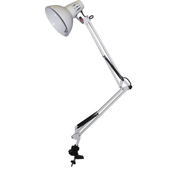 Stona tehnička lampa sa stegom EL7944 bela