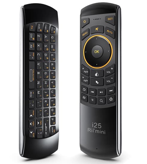 Žiroskopski daljinski upravljač sa tastaturom i funkcijom miša AirMouse Riitek i25