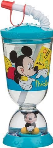 Čaša sa slamkom i figurom Mickey Trudeau 6528370